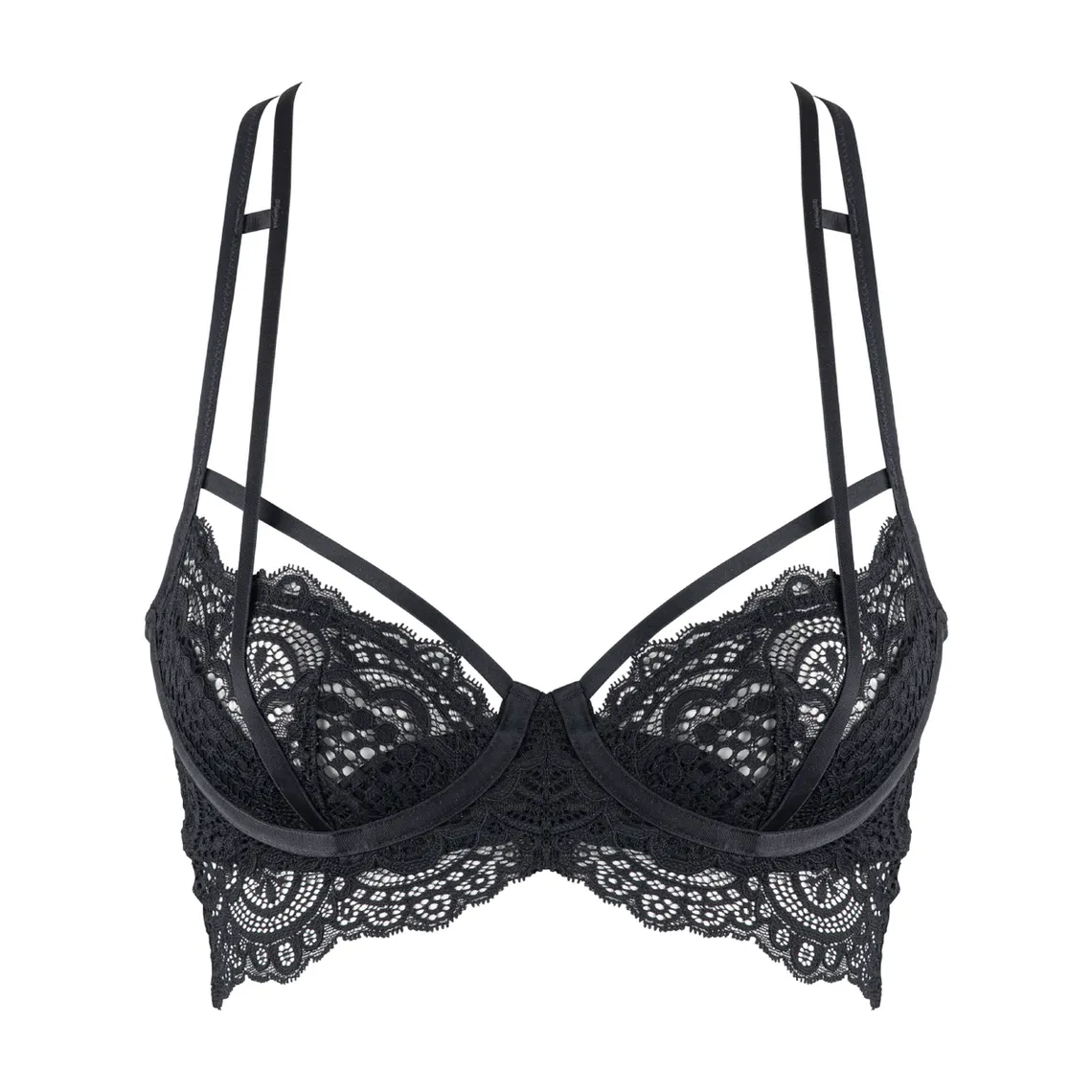 Soutien-Gorge sans Armature - Noir en nylon  | 3 Suisses
